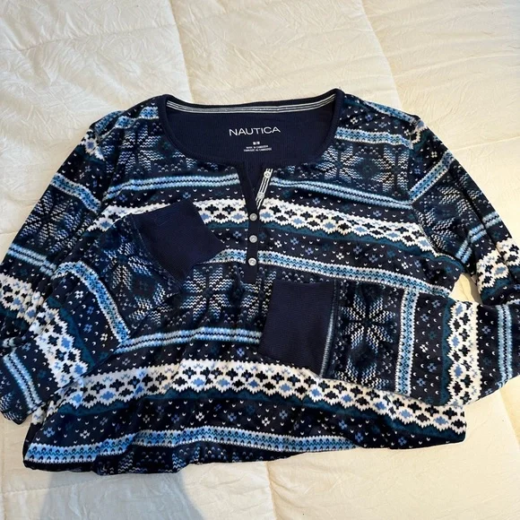 Nautica Pyjama Top - Picture 3 of 5